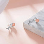 Rose Stud Earrings 925 Sterling Silver 