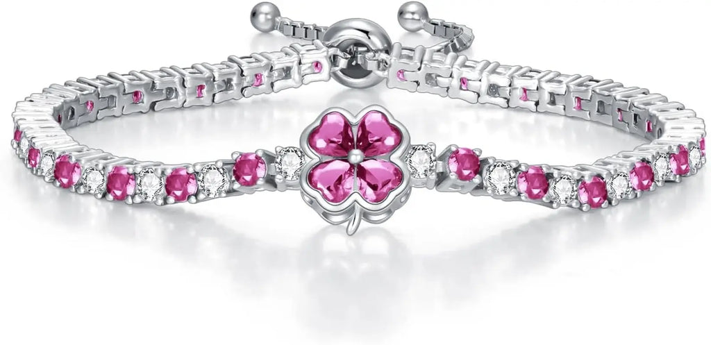 3.4Mm CZ Tennis Bracelet 925 Sterling Silver 