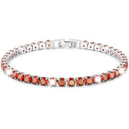 S925 Sterling Silver Plated Tennis Bracelet