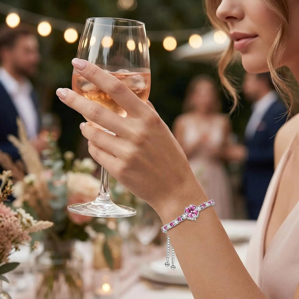 3.4Mm CZ Tennis Bracelet 925 Sterling Silver 
