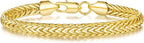 14K Gold Bracelet Link Foxtail 