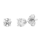 Gilded 1/4 CTW Lab-Grown Diamond Stud Earrings