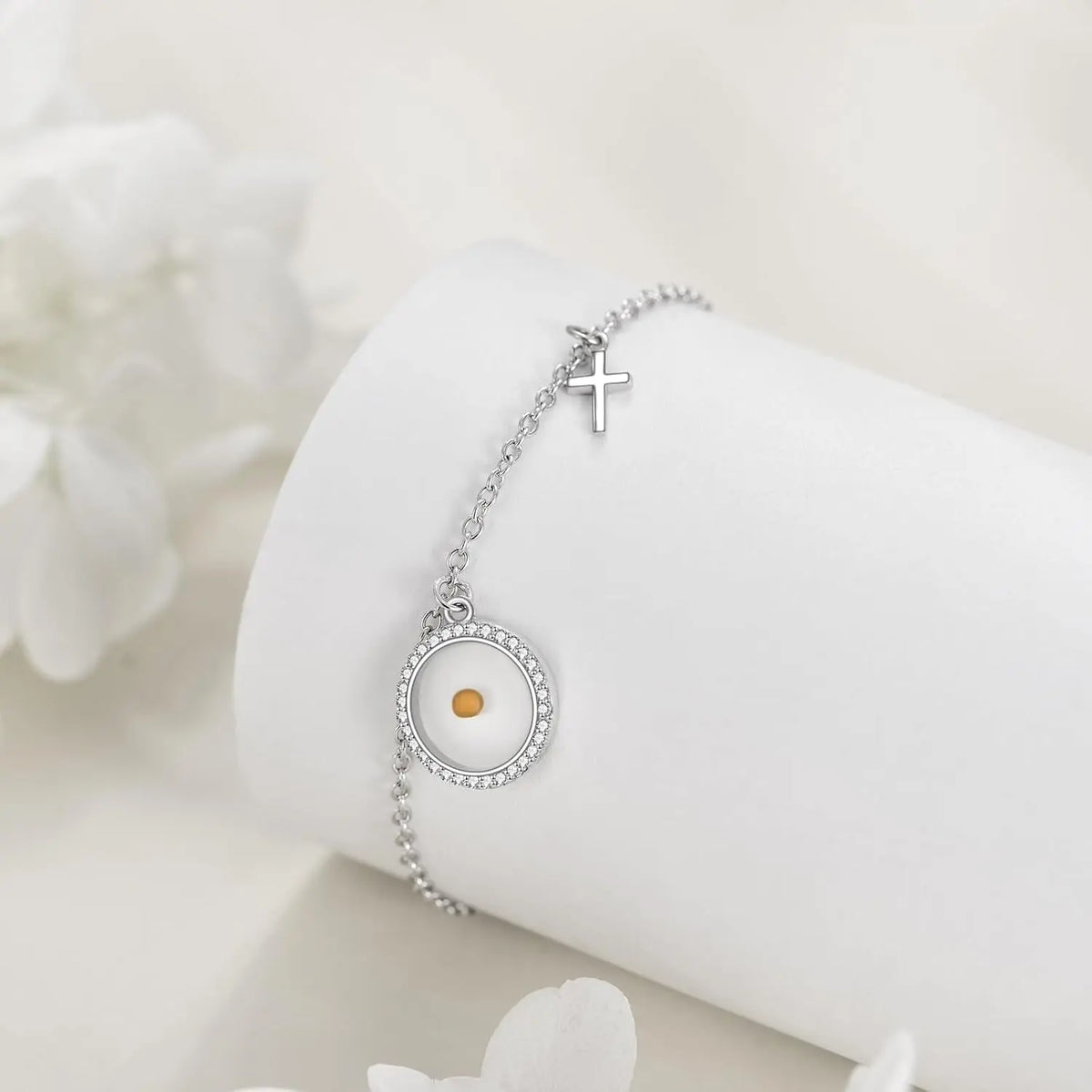 925 Sterling Silver Mustard Seed Bracelet 