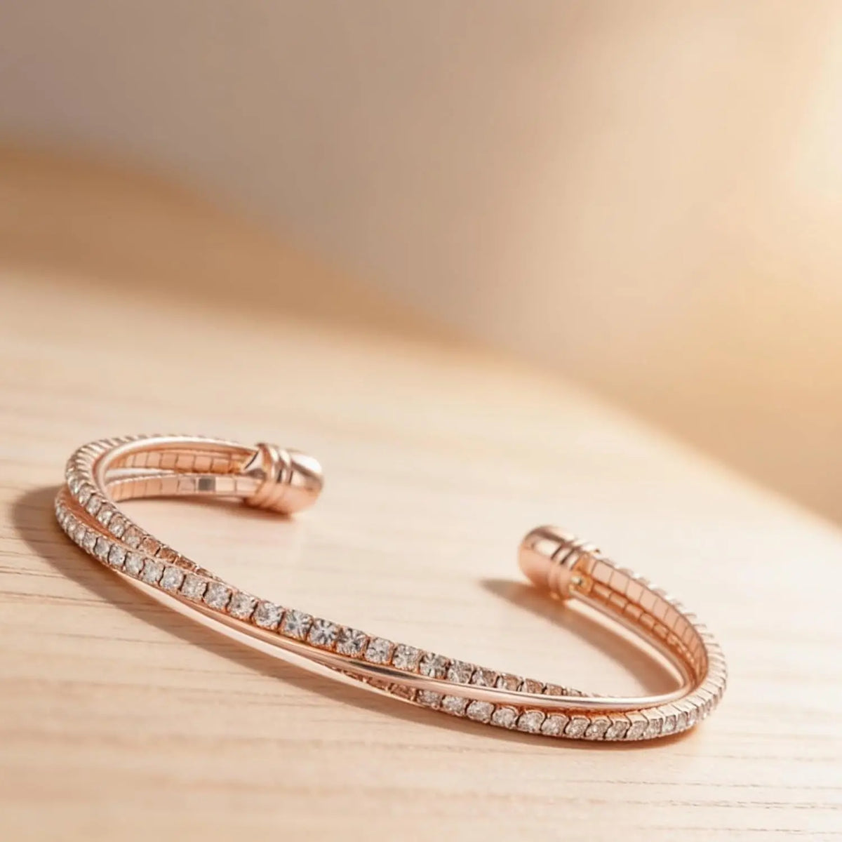 Rhinestone Cuff Bracelet Bangle 