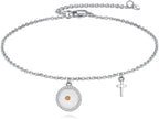 925 Sterling Silver Mustard Seed Bracelet 