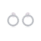 Mini Moissanite Stud Earrings S925 Sterling Silver
