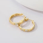 14K Gold Hoop Gold Earrings